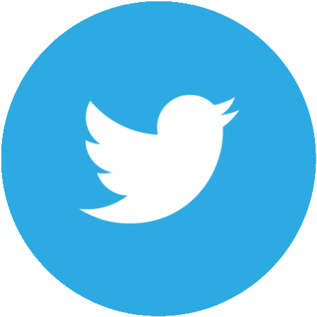 281 528 - Orange Twitter Icon Png (463x463)