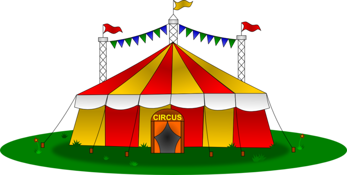 Circus 555px - Circus Clipart (700x354)