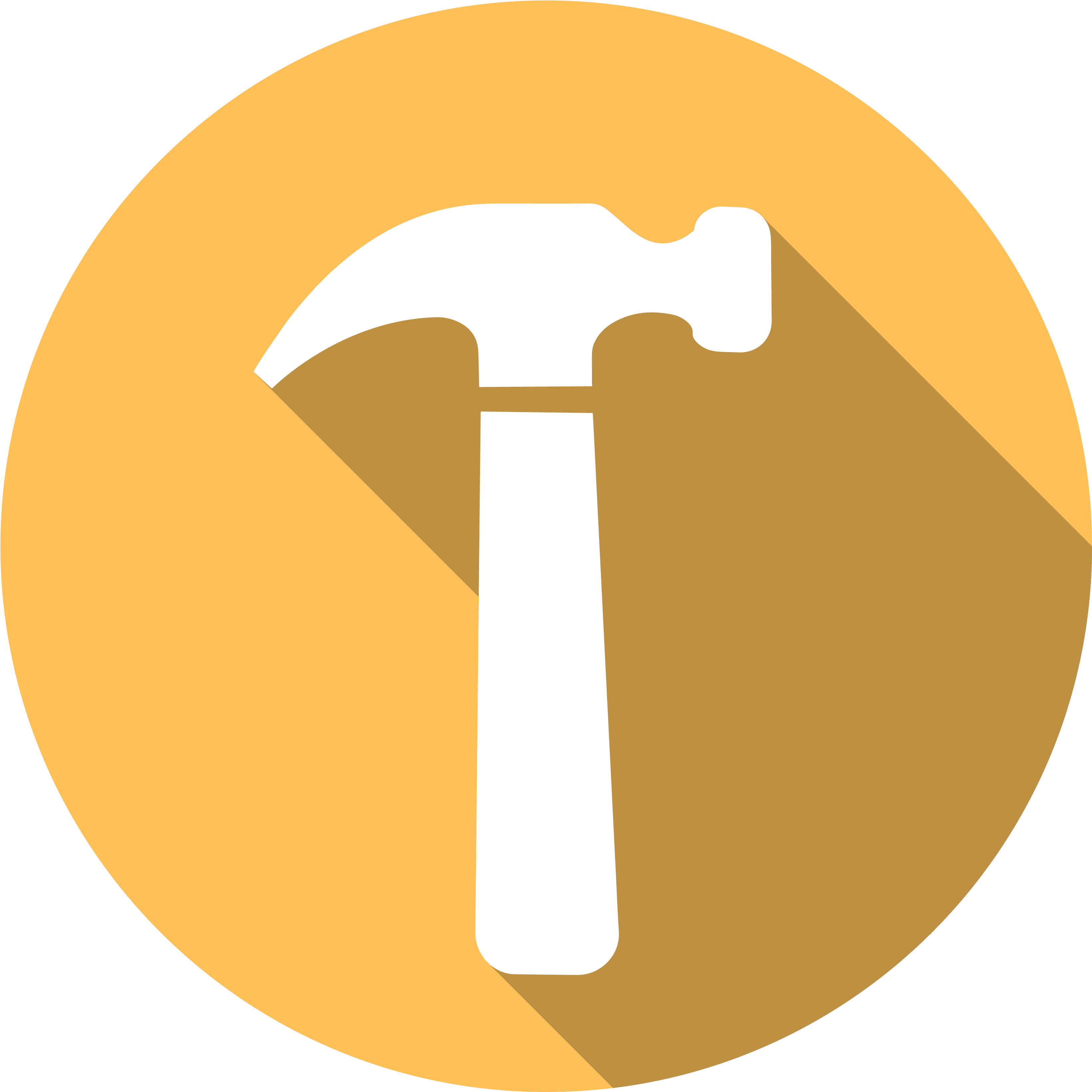 Noforge - Hammer Icon (3333x3333)