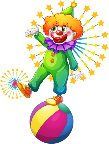 Clip Art - Circo Payaso Png (377x500)
