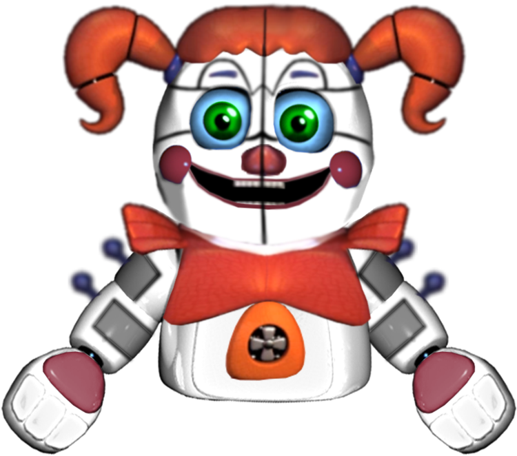Puppet Circus Baby By Pkthunderbolt100 - Circus Baby Hand Puppet (894x894)
