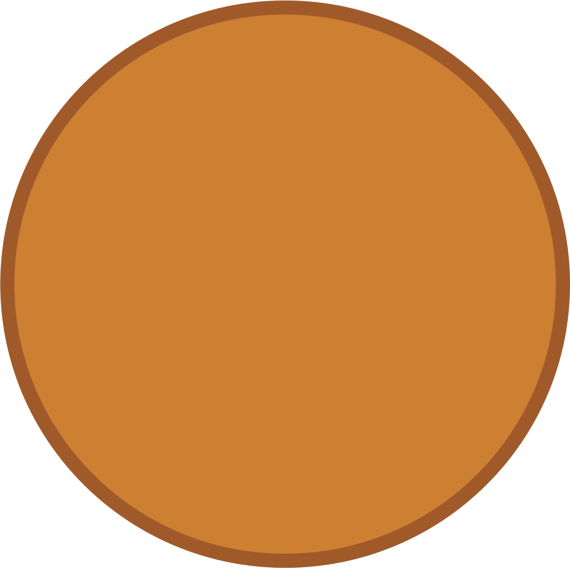 Cartoon Circus Banner - Bronze Medal Svg (2000x2000)