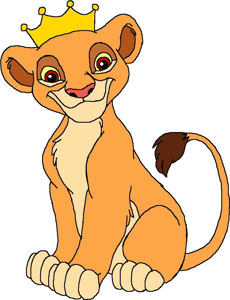 The Lion King Clipart Kiara - Princess Kiara Lion King (913x1098)