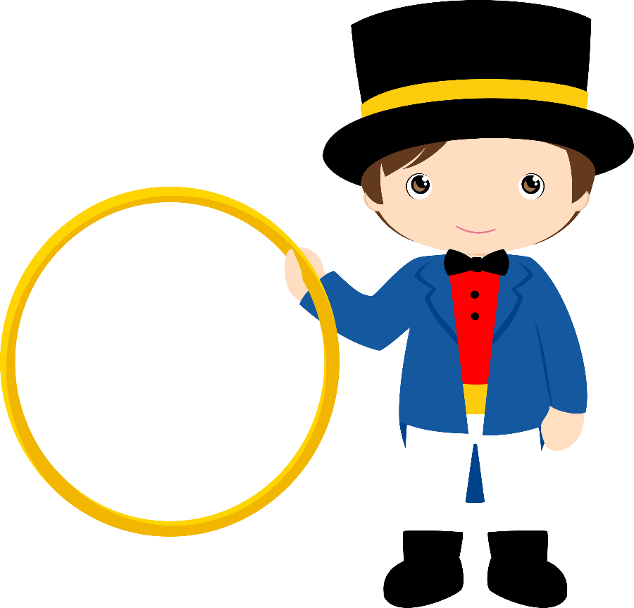 Ringmaster - Palhaço Circo Png (900x863)