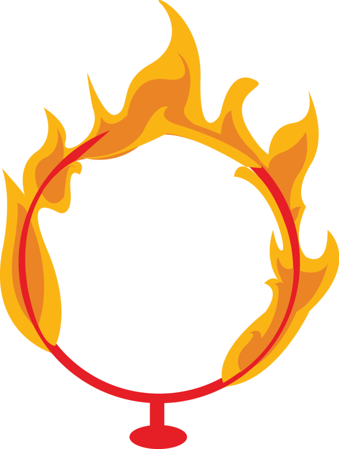 Say Hello - Ring Of Fire Clip Art (681x900)