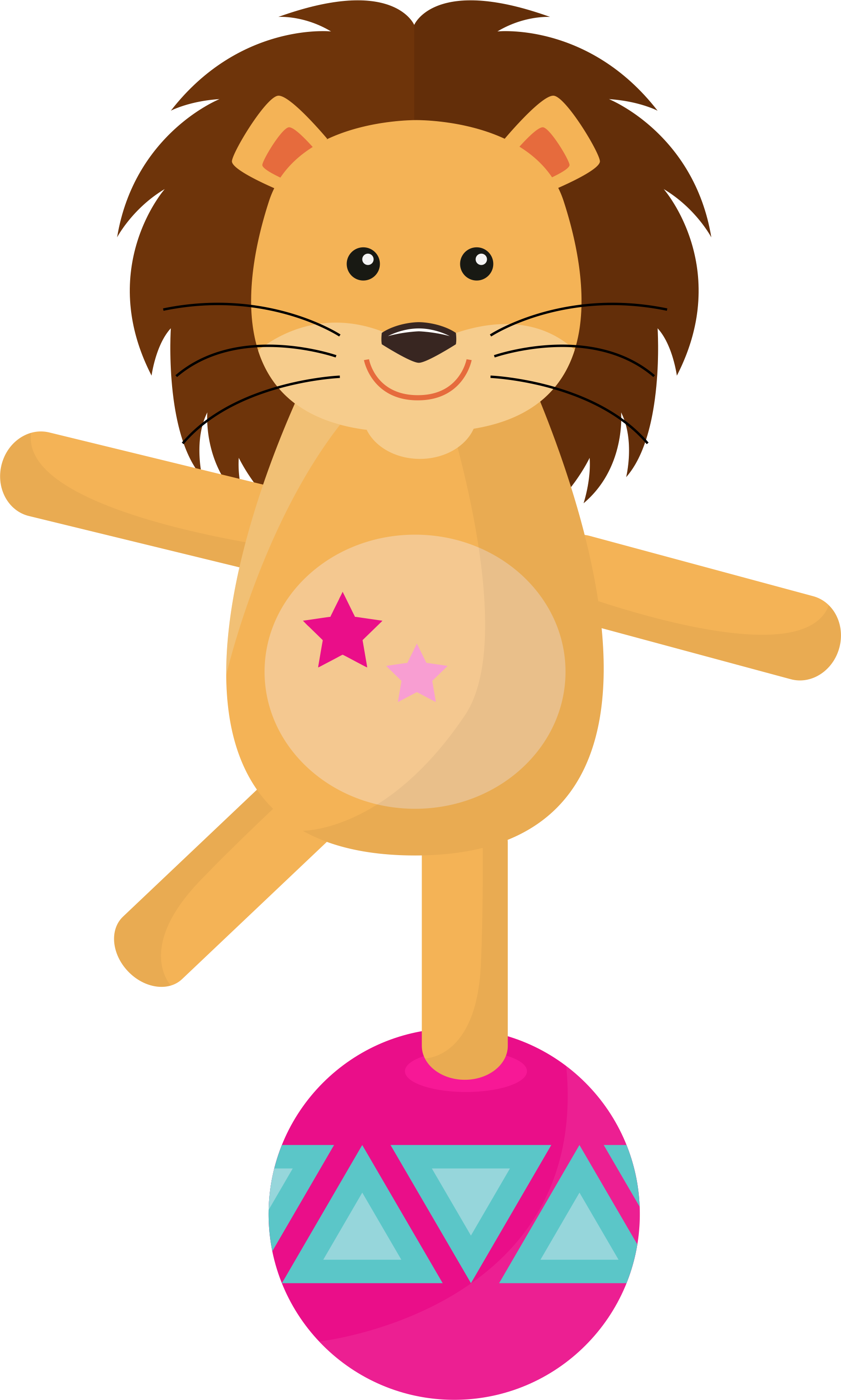 Circo & Palhaço E Parque - Illustration (1847x3073)