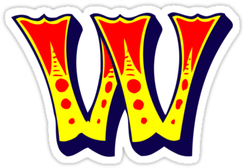 Circus Font Clip Art - Get On With It: Live By Chumbawamba (375x360)