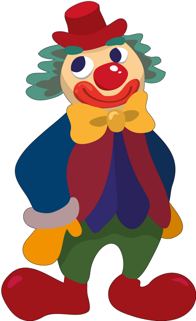 Circo & Palhaço E Parque - Cartoon Circus (631x1024)