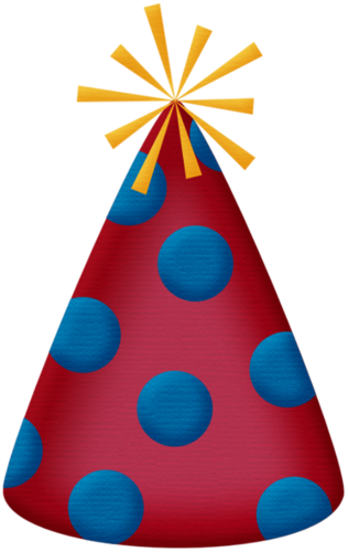 Aw Circus Party Hat 2 - Chapeau D Anniversaire .png (316x500)