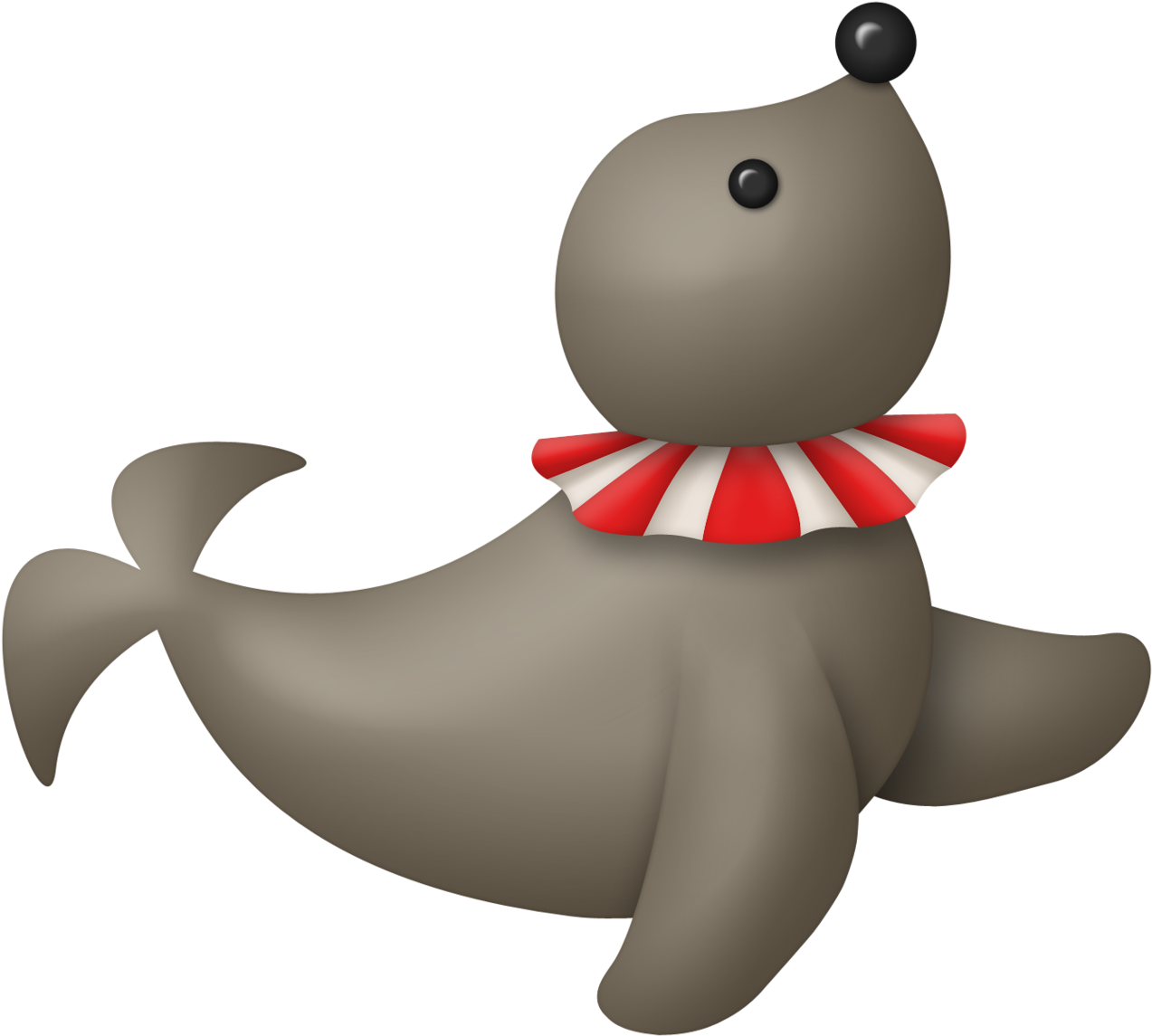 Circus Seal - Circus Seal Clipart (1280x1152)