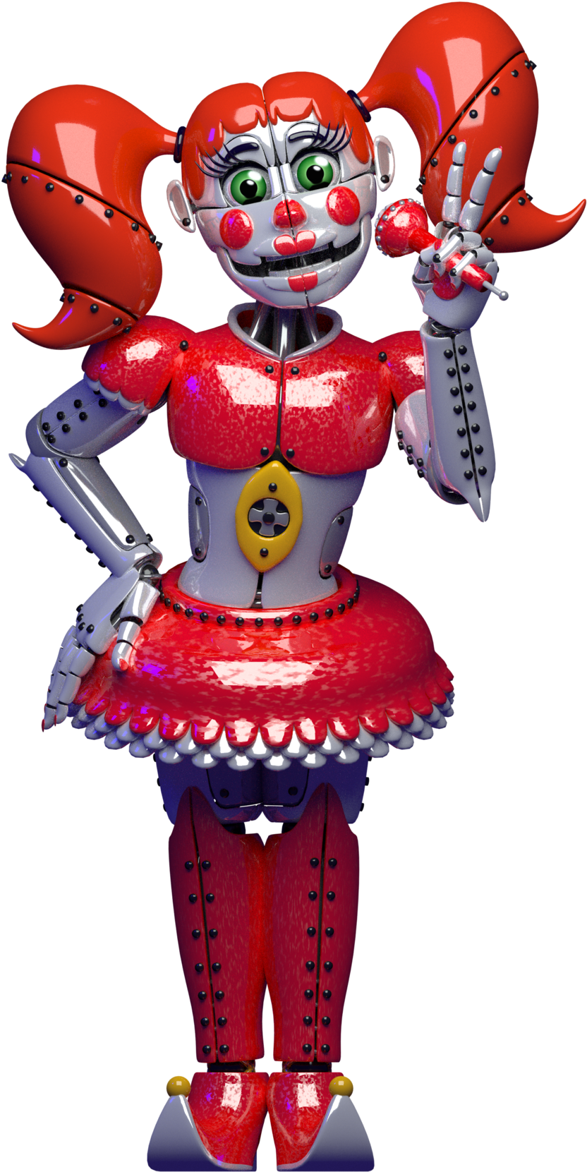 Stylized Circus Baby By Morigandero Stylized Circus - Circus Baby Endo (1024x1697)