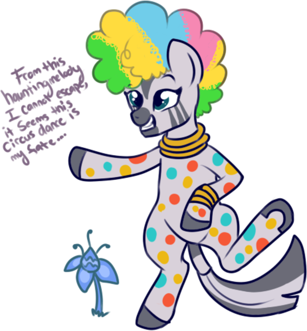 From This Circus Dane Is Marty Alex Clip Art Product - Polka Dot Afro Circus (600x648)