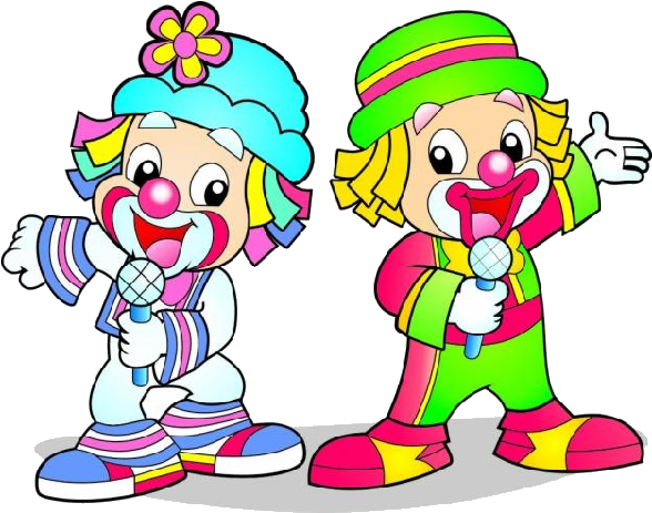 Funny Baby Clown Images Are Free To Copy For Your Personal - Patati Patata (600x600)