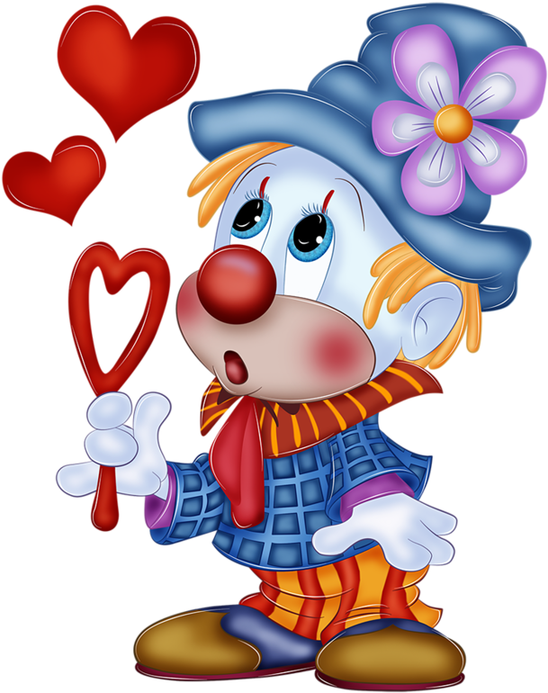 Cartoon - Clown - Palhaços Engraçados (632x800)