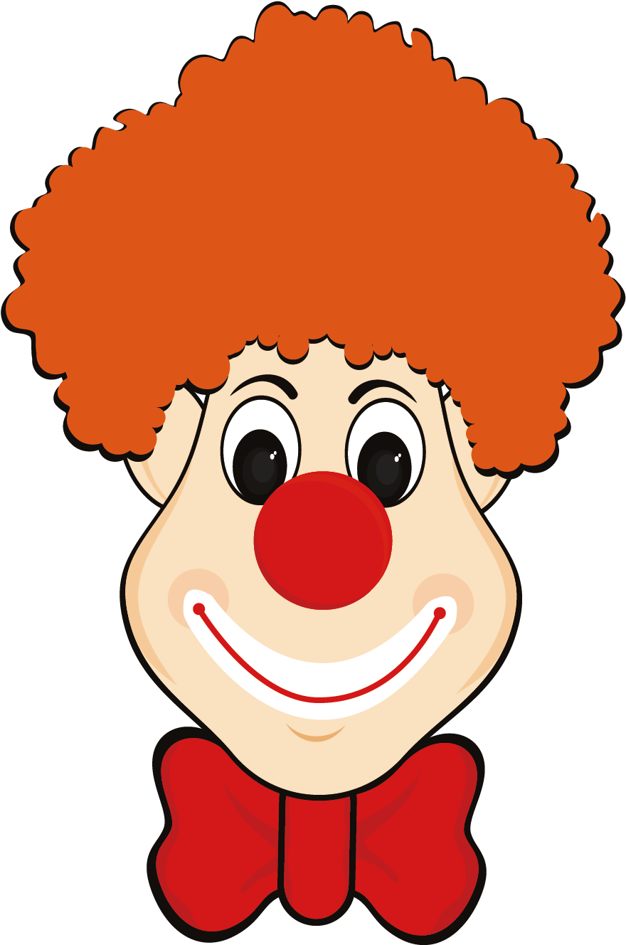 Clown Circus Nose Clip Art - Clown Logo Vector Png (1500x1500)