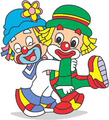 Funny Baby Clown Clipart Free Clip Art Images - Vetor Patati Patata Png (400x400)