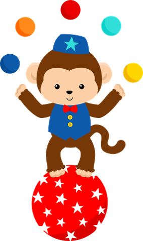 Archivo De Álbumes - Mono Circo Dibujo (284x480)