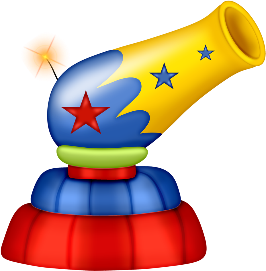 Pps Cannon - Under The Big Top Clip Art (1004x1024)