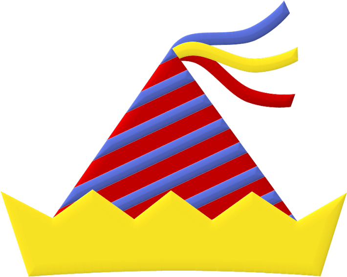 Parties - Gorro De Cumpleaños Transparente (720x578)