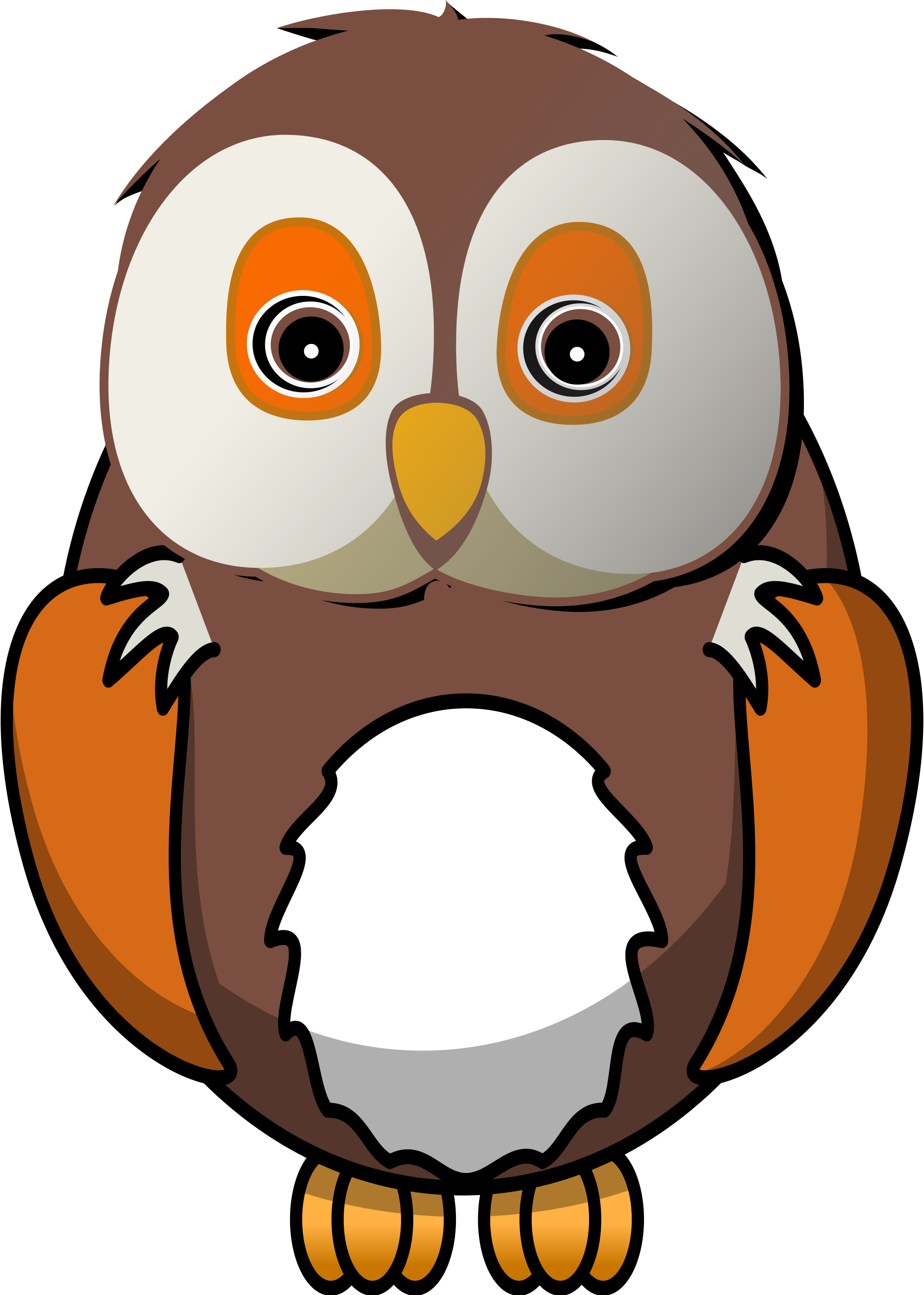 Big Image Png E8s0b7 Clipart - Owl Clipart Png (2000x2801)