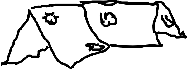 Black Tent Clip Art At Clker - Portable Network Graphics (600x222)