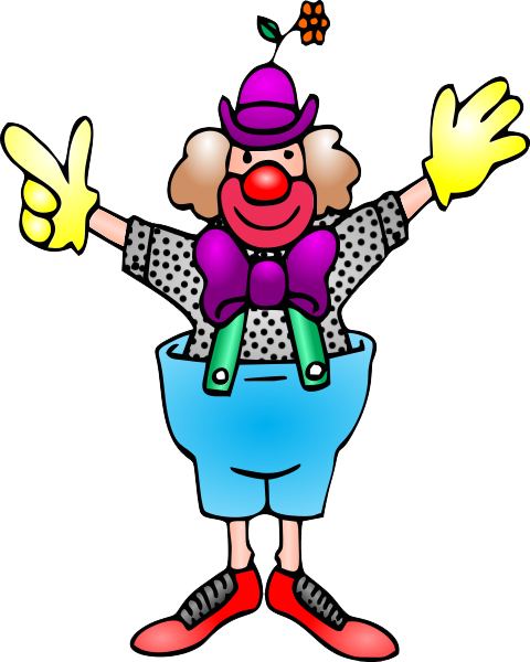 Clown Png Pic - Clown Clipart Png (480x600)