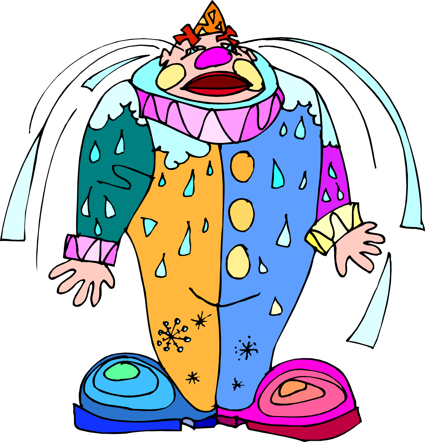 Evil Clown Circus Clip Art - Evil Clown Circus Clip Art (1441x1500)