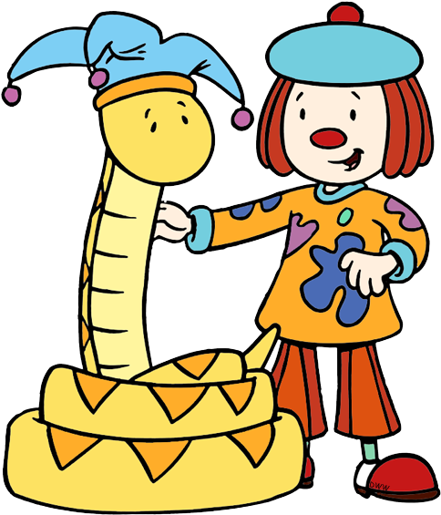 Jojo&circus Clip Art Image - Jojo's Circus Clipart (490x575)