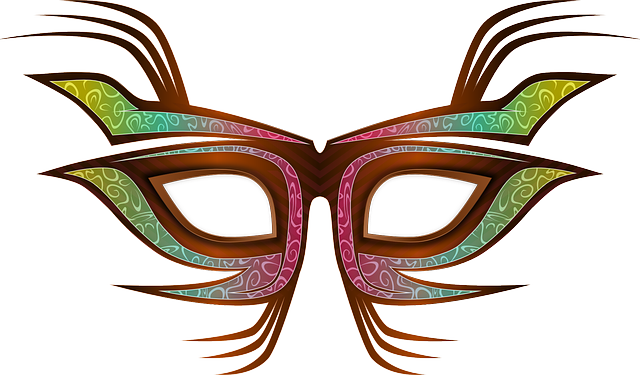 Eyes, Anonymous, Party, Carnival - Party Mask Clip Art (640x375)