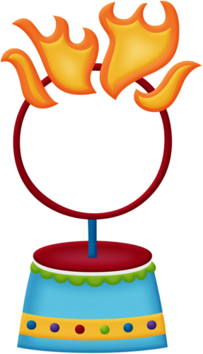 Aw Circus Ring Of Fire - Circus Clip Art Png (287x500)