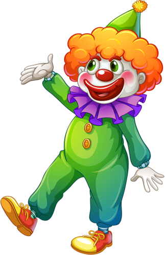 5 - Clown Clipart (323x500)