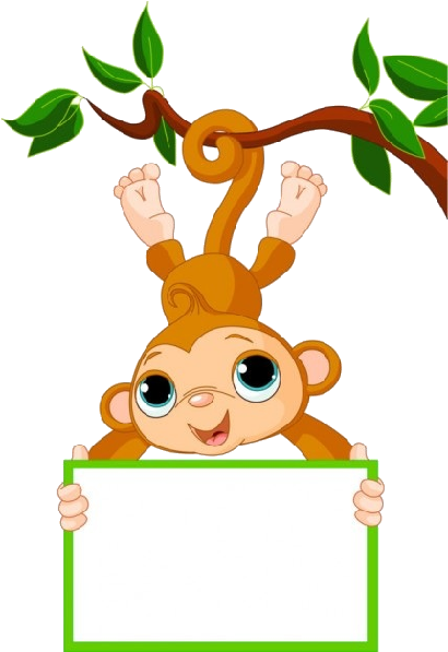 Cute Funny Cartoon Baby Monkey Clip Art Images - Baby Monkey Clip Art (600x600)