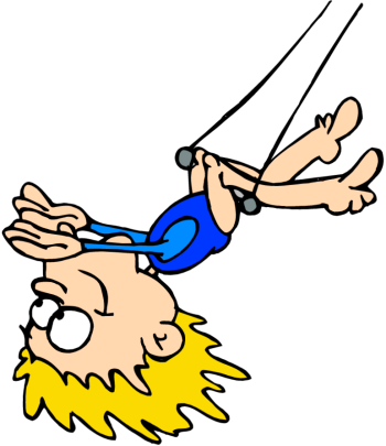 Clipart Acrobat - Acrobat Clipart (350x405)