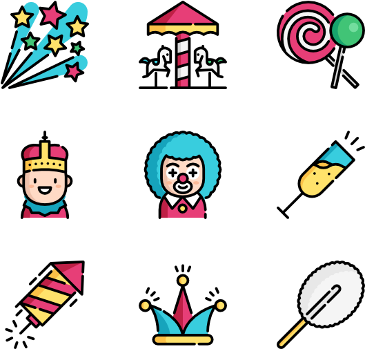 Carnival - Dance Icon Vector (600x564)