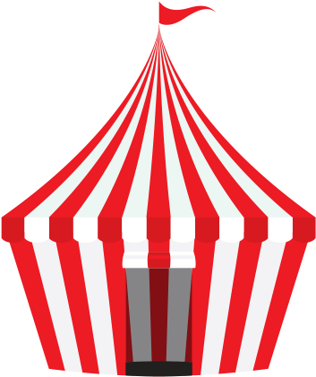 About Us - Carnival Tent Vector (708x504)