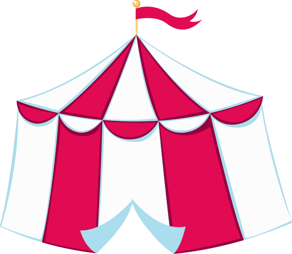 Carnival Parties, Circus Party, Cinderella Party, Theme - Tenda De Circo Menina Fundo Transparente (999x870)