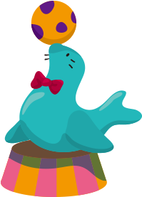Circus Cartoon Clip Art - Circus Cartoon Clip Art (500x500)