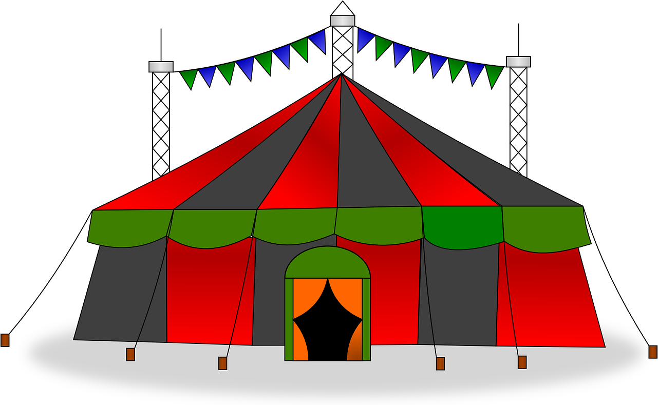 The Circus Is Coming - Circus Clipart Png (1280x801)