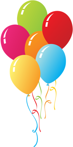 Album - Circus Balloons Clipart (257x500)