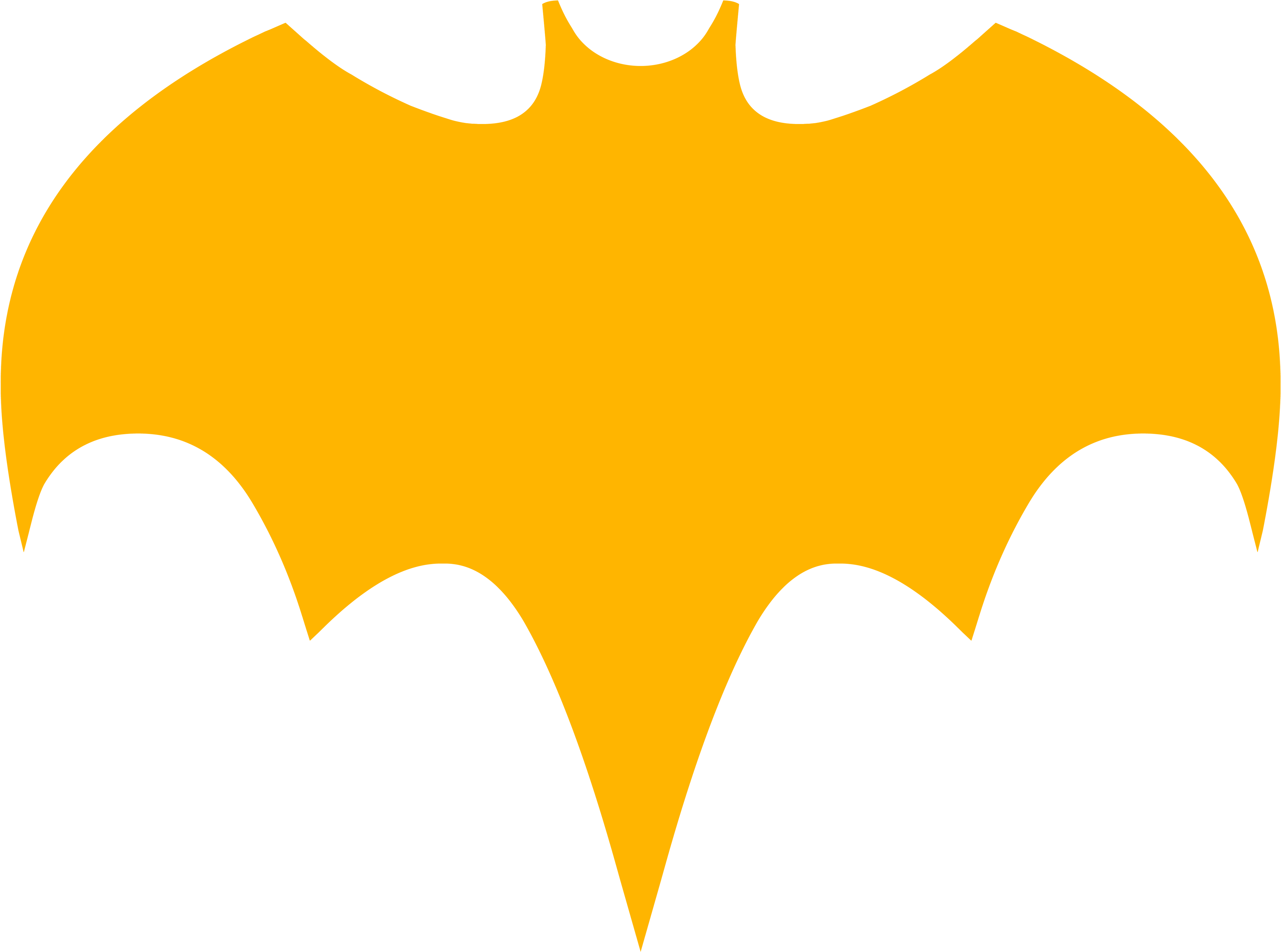 Batgirl Clipart Symbol - Batgirl Emblem (4700x3494)