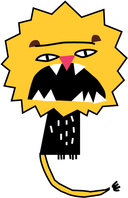 Roar The Lion - Gumtoo Jungle - Designer Temporary Tattoos (988x988)