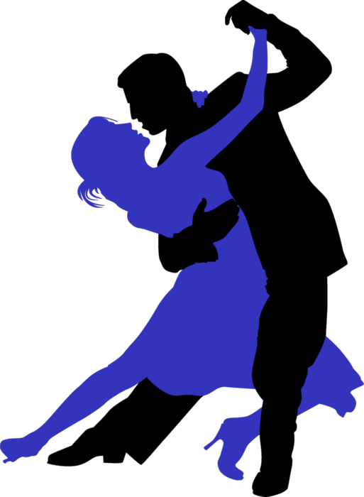 Twilight Tango Records - Dancing Couple Silhouette (513x700)