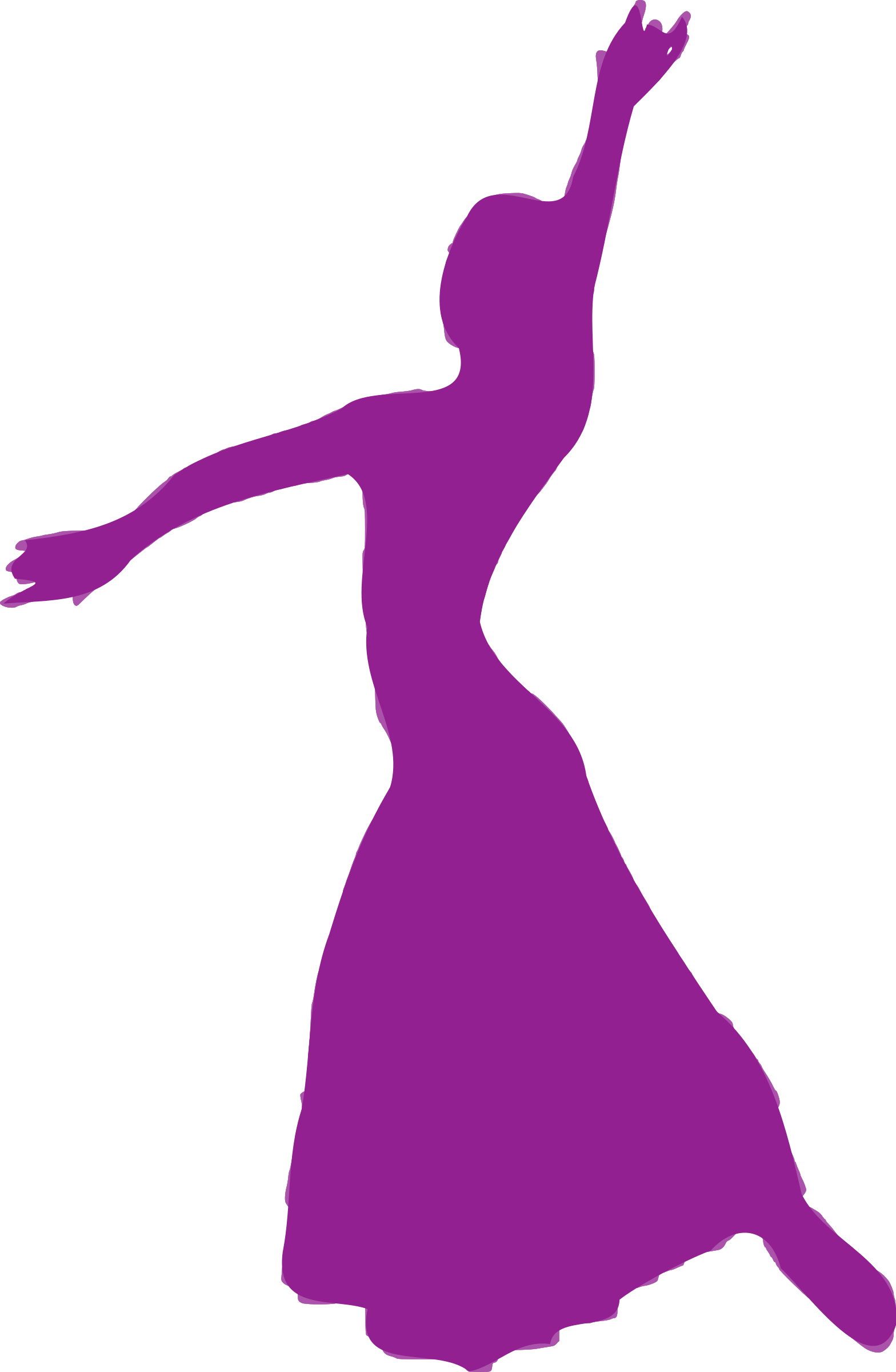Dancer Clipart Purple - Dance (1568x2400)