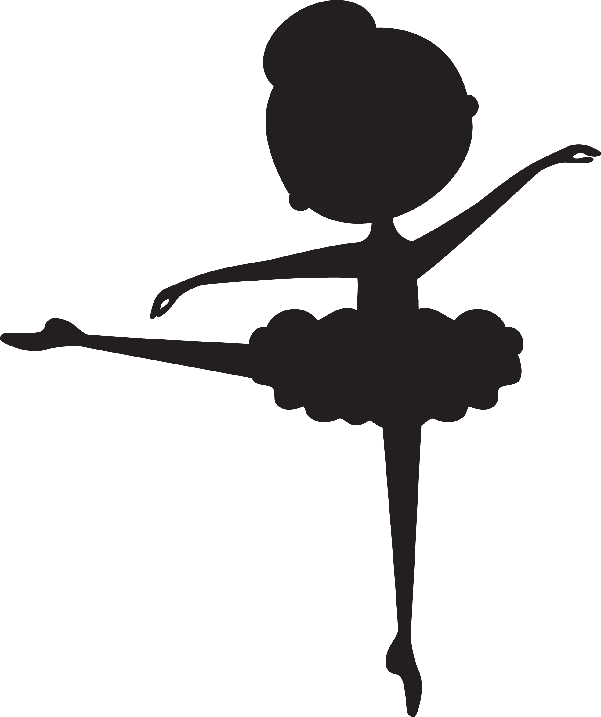 Images Of Ballet Silhouette Png - Siluetas De Bailarinas (1969x2351)