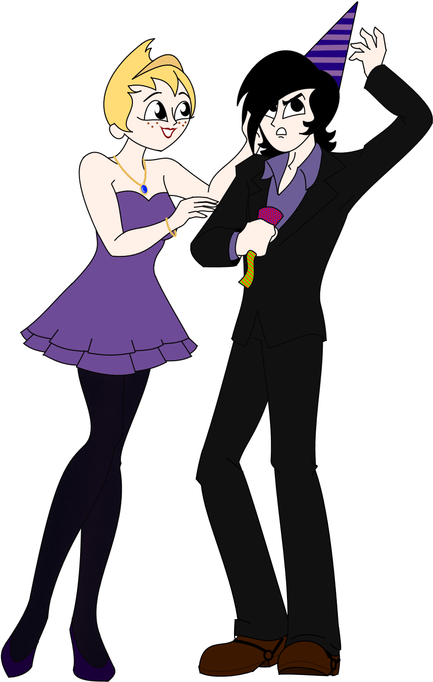 New Years Eve By Soundwave3591 New Years Eve By Soundwave3591 - Cartoon (956x1400)