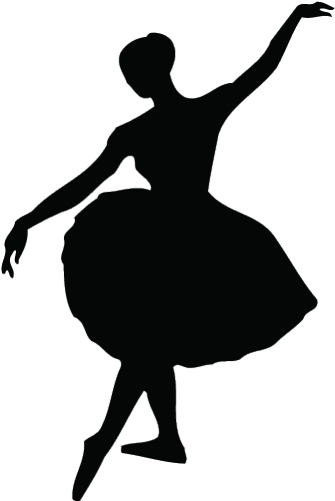 Ballet Clipart Transparent - Ballet Dancer Silhouette (500x500)
