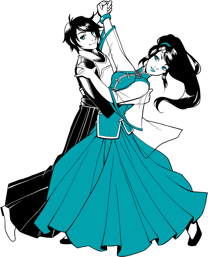 Fanime 2016- Black And White Ball By Setsuna22 - Work Of Art (700x906)