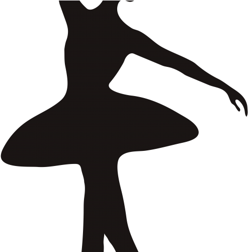 Beginner Ballet - Silhouette Art Ballet (500x500)