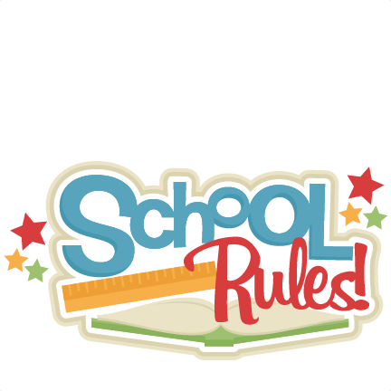 School Rules Clipart - School Rules Clipart (432x432)