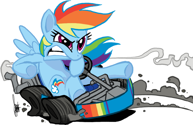 Friendship Is Geass / Twilight Turret / My Little Square - My Little Pony Racing (800x542)